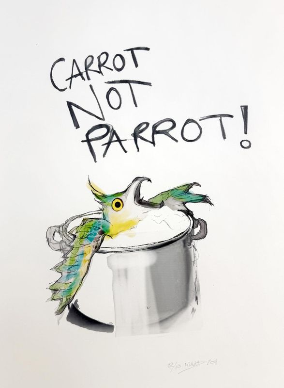 Carrot, not parrot SD 3/10