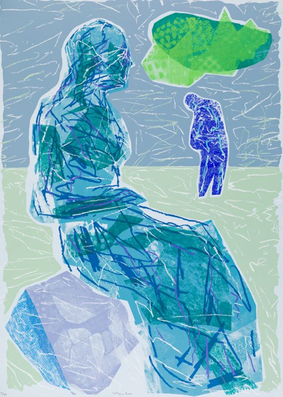 Ventende i stillhet - blå versjon 33/40