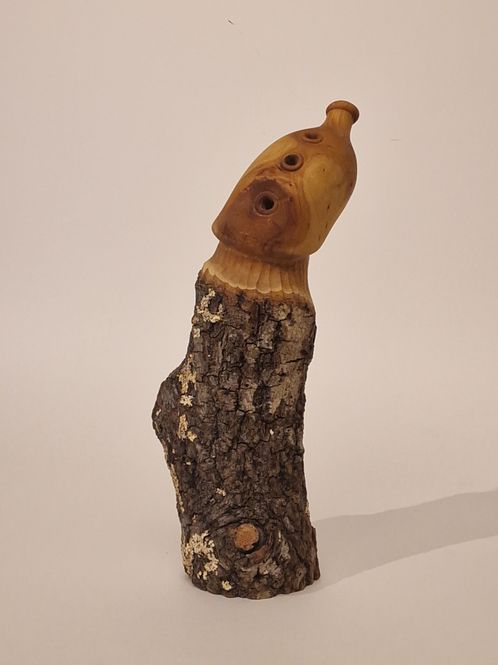 Hovedbilde Kjøttfløyta, treskulptur