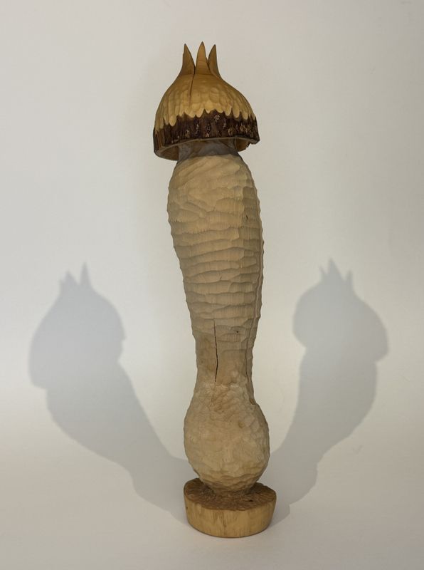 Granatballer, treskulptur