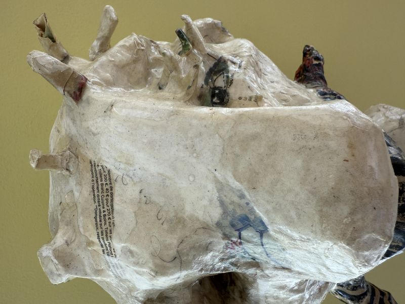 Maske 2 - pappmasjé