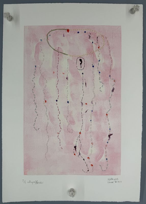 m/broderi rosa, monotypi